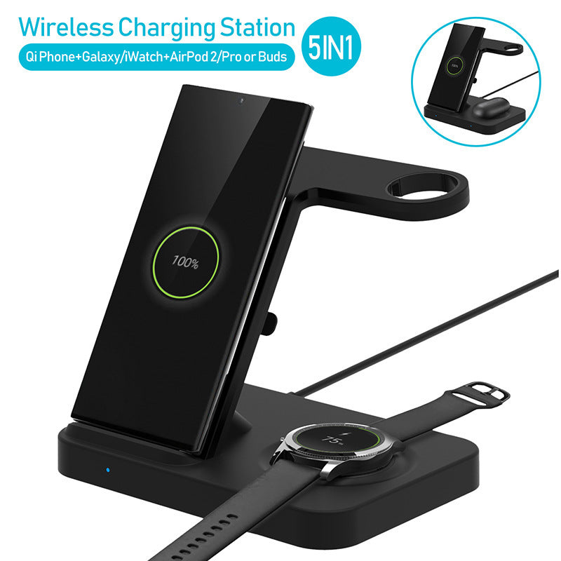 Wireless Charging Fast Charging Three-in-one Vertical Wireless Charger