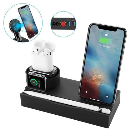Eight in one wireless charging bracket